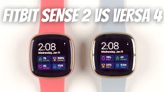 Fitbit Sense 2 vs Versa 4 7 Major Differences [upl. by Mandych]