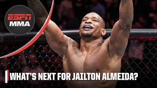 UFC Charlotte Recap What should be next for Jailton Almeida  ESPN MMA [upl. by Siro]