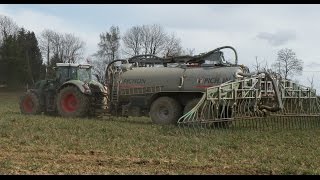 FD CUMA MORBIHAN  Epandage lisier avril 2016 CUMA Clé des champs [upl. by Aniteb826]