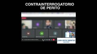 CONTRAINTERROGATORIO DE PERITO QUÍMICO FARMACÉUTICO Abog Juan Ortiz [upl. by Chesna]