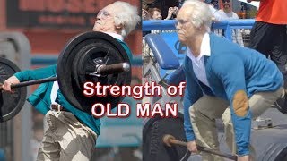 Weight Lifting Prank Old Man By Ultimate Virgo Sheraz [upl. by Ogir]