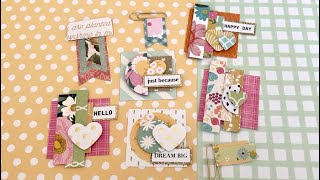 USE THOSE PAPER SCRAPS amp STRIPS  DIY Paper Embellishment From Start to Finish  Craft on a Budget [upl. by Karas265]