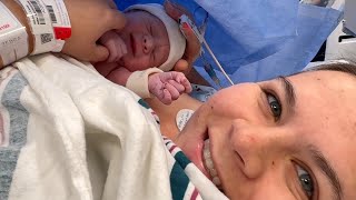 WELCOME IRIS DENISE birth vlog [upl. by Irat]