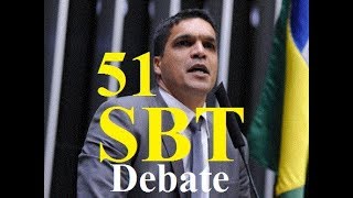 Cabo Daciolo no Debate do SBT  11 Dias p Eleição [upl. by Ecnerret]