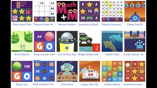 Addition Games  Subtraction Games  Math Playground [upl. by Anowahs]