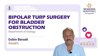 Bipolar TURP  Bladder Outlet Obstruction BOO with Bilateral Hydronephrosis  Yashoda Hospitals [upl. by Nottus]