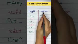 English vs German Similar Words Surprising Meanings [upl. by Hanselka]