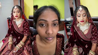 Bridal Makeup step by step  Makeup tutorial  Long lasting waterproof makeup  Dulhan Makeup [upl. by Cone]