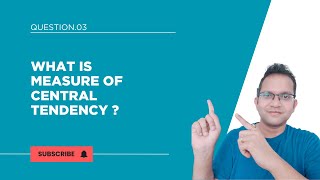 Measure of central Tendency [upl. by Holly-Anne896]