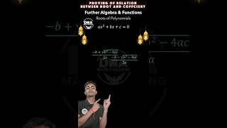RELATION BETWEEN ROOTS AND COFFICIENT ✨ । Jee mains NDA IAF [upl. by Cheung543]