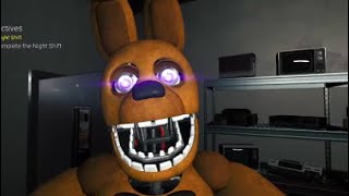 A FNAF FAN GAME WHERE THE ANIMATRONICS KILL YOU IF YOU MOVE [upl. by Leahcimed835]