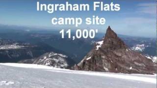 Mount Rainier climb via DC route July 23rd  24th 2011 [upl. by Rettig166]