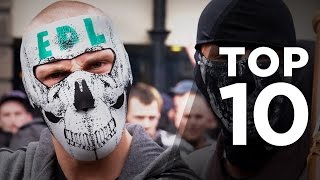 Top 10 Most Dangerous Football Fans [upl. by Burr490]