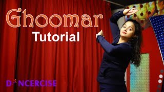 Ghoomar Song Dance Tutorial  Padmavati  Dancercise  Aditi amp Nickita Choreography [upl. by Lowry68]