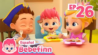 Es hora de comer🍽  EP26  Así Es Como Comemos  Canciones Infantiles  Bebefinn en español [upl. by Mar]