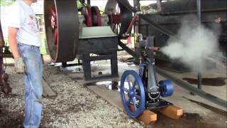 Velte Stationary Steam Engine [upl. by Thorr]