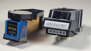 Phono Cartridge Comparison  Ortofon M15E Super vs Shure V15 Type III [upl. by Hanikas]