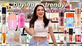 shop with me at sephora and ulta 🛍️⭐️ testing VIRAL tiktok products [upl. by Elreath683]