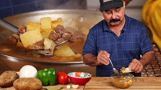 Easy CARNE CON PAPAS Recipe Mexican Beef and Potato Stew [upl. by Eedeed]