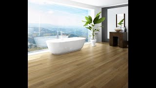 Natural Oak WATERPROOF floors  SPC Rigidcore 30 faster install [upl. by Janot]