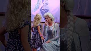 Meeting Anna and Elsa in Epcot at Walt Disney World [upl. by Vedette173]