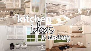 ROBLOX bloxburg  kitchen ideas [upl. by Aninay]