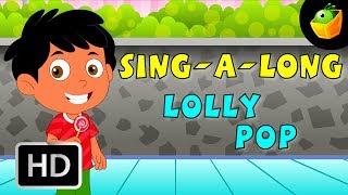 Karaoke Lolly Pop  Songs With Lyrics  CartoonAnimated Rhymes For Kids [upl. by Breskin]