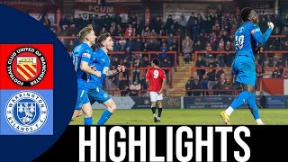 FC United vs Warrington Rylands  Match Highlights [upl. by Fechter]