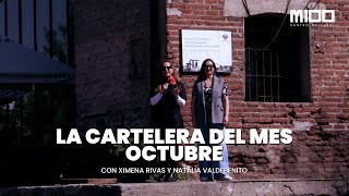 La Cartelera del Mes octubre con Ximena Rivas y Natalia Valdebenito [upl. by Siuqramed]