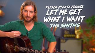 The Smiths  Please Let Me Get What I Want  Acoustic Guitar Tutorial [upl. by Sybila]