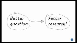 Archived Preparing  Defining a Research Question and doing Background Research [upl. by Roumell]