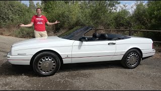 The Cadillac Allante Was a Quirky Interesting Failure [upl. by Kcirdez779]