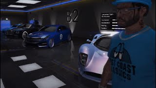 GTA 5 INSANE GARAGE TOUR 🚨 gta5 gtaonline [upl. by Gerc]