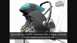 Recaro Young Profi Plus  baza Isofix  montaż  TOSIApl [upl. by Neelahs]