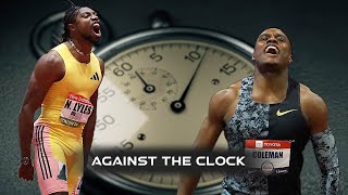 Lyles VS Coleman in a huge 60m Clash in Track and Field 2024 [upl. by Darcey]