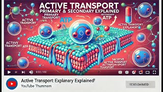 Primary amp Secondary Active Transport [upl. by Prisca502]