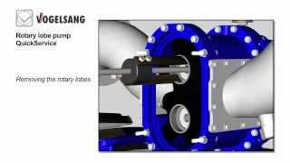 Vogelsang rotary lobe pumps VXSeries QuickService design [upl. by Constantia]