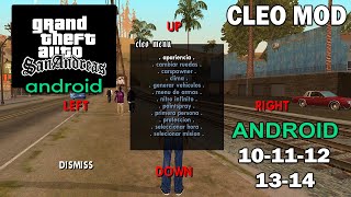 GTA San Andreas Android CLEO MOD  Ultima Versión 2024 [upl. by Etat]