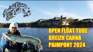 Open float tube Breizh carna Paimpont 2024 [upl. by Millan]