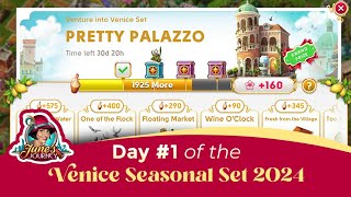 Day 1 of the August Seasonal Set  Venice 2024 and preparing for September [upl. by Bowie]