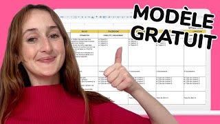 Comment créer son calendrier éditorial de zéro  Astuces Conseils et Modèle Gratuit 🚀 [upl. by Mccoy]