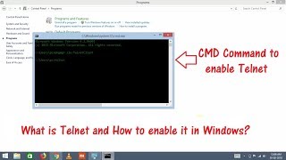 What is Telnet and How to enable it in Windows [upl. by Hiro]