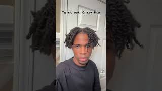 MENS TWIST OUT TO AFRO  You Wont BELIEVE How Cool It Looks [upl. by Aehsa]