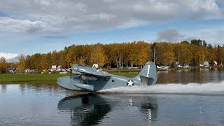 Floatplane Spotting at Lake Hood in Anchorage Alaska [upl. by Adine9]