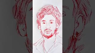 vaaheesan drawing trending shorts rap sketch song drawing art [upl. by Nwahsak]