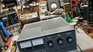 Yaesu FL2100B GI7B Tube Conversion [upl. by Ahseekat115]