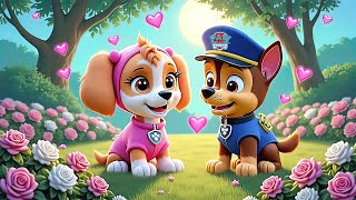 Paw Patrol Ultimate Rescue  SKYE amp CHASE GET MARRIED Very Happy Life Story  Rainbow 3 [upl. by Hanavas]