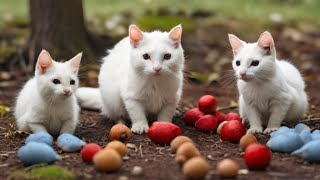 Cat TV for Cats to Watch 😺 Cute Summer Birds and Squirrels 🐿 8 Hours 4K HDR [upl. by Haugen56]