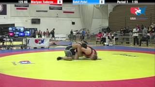 MFS 125 KG  Mariyan Todorov vs Rohit Patel [upl. by Rao34]