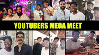 Youtubers Mega MeetupCCOKBobyChemmanurChannel arjyou M4Techofficial VillageFoodChannelOfficialSanjuTechy [upl. by Rubel]